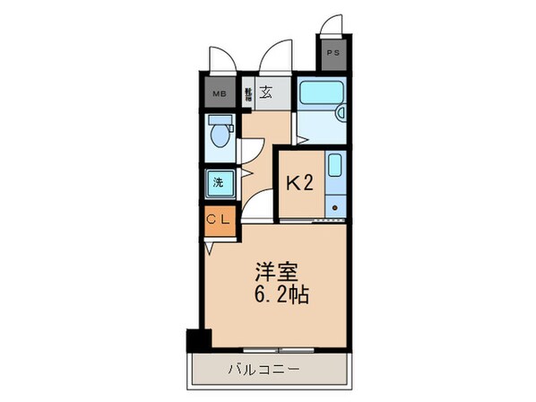 ロイヤルヒル神戸三ノ宮(612)の物件間取画像